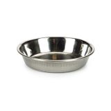 Beeztees 11.5 cm 190 ml Paslanmaz Çelik Kedi Mama Su Kabı