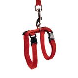 Beeztees 130 cm Kırmızı Kedi Göğüs Tasması ve Gezdirme Kayışı