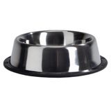 Beeztees 17.5 cm 900 ml Paslanmaz Çelik Kaymaz Uzun Kulaklı Köpek Mama Su Kabı