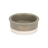 Beeztees DBL Mat Gri 12 cm 300 ml Seramik Kedi Mama Su Kabı