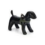Beeztees DBLS 20 mm 52 cm Velur Yeşil Köpek Göğüs Tasması