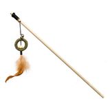 Beeztees Eastland 550965 Tüylü Catnipli Kedi Otlu, Halka Şeklinde Kedi Oyuncağı, 40 Cm