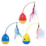 Beeztees Eastland 553178 Hacıyatmaz Tüylü Kedi Oyuncağı, 28 Cm