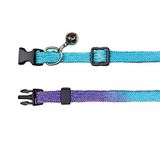 Beeztees Eastland Eastland Kedi Boyun Tasması, Fosforlu Çıngıraklı, 10 mmx25-36 cm Asorti