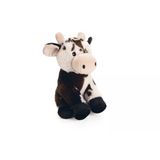 Beeztees İnek 25x19x18 cm Siyah Beyaz Peluş Köpek Oyuncağı
