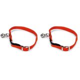 Beeztees Kedi Boyun Tasması, Kırmızı, 24-29cm (2 paketi)