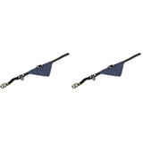 Beeztees Kedi Boyun Tasması, Zilli, Mavi, 24-29cm (2 paketi)