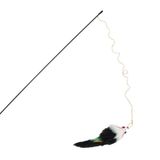 Beeztees Kedi Oltası, Peluş Fare Uc-14Cm, Dayanıklı İp, 50Cm