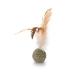 Beeztees Kedi Otu Topu Tüylü 12 cm Kedi Oyuncağı
