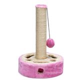 Beeztees Kedi Tırmalama Ve Oyuncağı, Pembe, 27X27x40cm