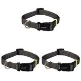Beeztees Köpek Boyun Tasması, Antrasit, 20-30cm (3 paketi)