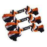 Beeztees Köpek Oyuncağı, Diş İpi, Çift Düğümlü, 20x6x4,5cm, 71gr (3 paketi)