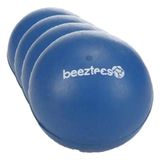 Beeztees Köpek Oyuncağı, Dolu Top, Kauçuk, Mavi, 6,5cm (4 paketi)