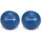 Beeztees Köpek Oyuncağı, Dolu Top, Kauçuk, Mavi, 7,5cm (2 paketi)