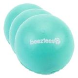Beeztees Köpek Oyuncağı, Dolu Top, Kauçuk, Turkuaz, 4,5cm (3 paketi)