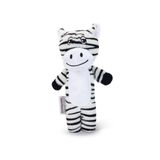 Beeztees Köpek Oyuncağı Kaplan, Peluş, Beyaz/Siyah, 23x10x4cm