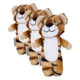 Beeztees Köpek Oyuncağı Kaplan, Peluş, Kahverengi, 23x10x4cm (3 paketi)