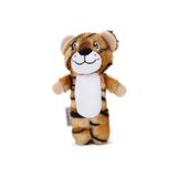 Beeztees Köpek Oyuncağı Kaplan, Peluş, Kahverengi, 23x10x4cm