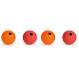 Beeztees Köpek Oyuncağı, Ödül ve Oyun Topu, Kauçuk, Çeşitli Renklerde, 7,5cm (2 paketi)