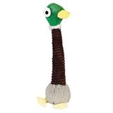 Beeztees Köpek Oyuncağı Ördek, Peluş, Kahverengi/Gri, 40x14,5x6,5cm