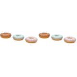Beeztees Köpek Oyuncağı, Sesli, Donut, Lateks, 7x7x3cm (2 paketi)