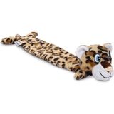 Beeztees Köpek Oyuncağı, Sesli, Leopar, Peluş, Kahverengi, 53X10x5cm