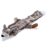 Beeztees Köpek Oyuncağı Tilki, Peluş, Gri, 30x13x2,5cm