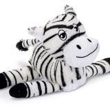 Beeztees Köpek Oyuncağı Zebra, Peluş, Siyah/Beyaz, 25x17x10cm