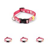 Beeztees Köpek Tasması, Pembe, 26-40cm, 15mm (4 paketi)