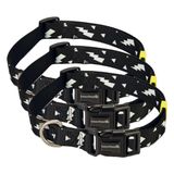 Beeztees Köpek Tasması, Siyah, 48-70cm, 25mm (3 paketi)