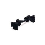 Beeztees Pamuk İplerden Çift Düğümlü Diş İpi Siyah 20x6x4.5 cm 71 gr Köpek Oyuncağı