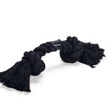 Beeztees Pamuk İplerden Çift Düğümlü Diş İpi Siyah 40x8.5x7 cm 280 gr Köpek Oyuncağı