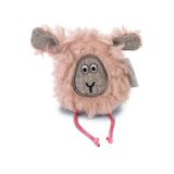 Beeztees Peluş Koyun Pembe 12x12x3 cm Kedi Oyuncağı