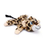 Beeztees Sesli Kaplan 18x19x8 cm Kahverengi Peluş Köpek Oyuncağı