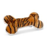 Beeztees Sesli Kemik 30x16x4 cm Kahverengi Peluş Köpek Oyuncağı