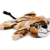 Beeztees Sesli Yavru Kaplan 18x19x8 cm Kahverengi Peluş Köpek Oyuncağı