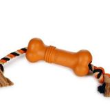 Beeztees Sumo Fit Kemik Turuncu 20 cm Köpek Oyuncağı