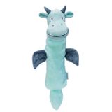 Beeztees Yavru Köpek Oyuncağı, Dragon, Peluş, Gri, 45X24,5X6cm