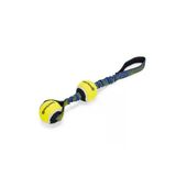 Beeztees Yüzen Tutamaçlı İki Tenis Topu 44x6.3x6.3 cm Mavi Sarı Köpek Oyuncağı