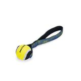 Beeztees Yüzen Tutamaçlı Tenis Topu 25.5x6.3x6.3 cm Mavi Sarı Köpek Oyuncağı