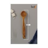 Bef Craft Ahşap Çay Şeker Kaşığı Çubuk Çay Kaşığı Şeker Kaşığı Zeytin Ağacı Lüx Set 6 Adet Kaşık Doğal Çay Şeker Kaşığı