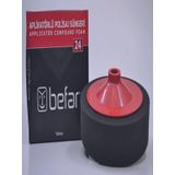 Befar Aplikatörlü Polisaj Süngeri Siyah 150x45mm O24032