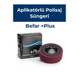 BEFAR Plus Aplikatörlü Polisaj Süngeri 150x50 mm – BORDO