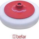 BEFAR POLİSAJ SÜNGERİ VİDALI 10101 BEYAZ 180MM 180*35MM