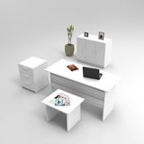 Bega Abce Ofis Büro Masa Takımı 3 Renk Beyaz BEG12-W