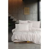 Beğenal Taş Renkli % 100 Pamuklu Valeria Ultra Soft Washed Çift Kişilik Nevresim Takımı - 200 x 220 cm