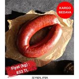 Beğendik Kayseri Sucuğu 3 kg Aile Paketi (Avantajlı Paket) - Az Baharatlı, %100 Dana Eti