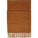 Begg&Co Arran Kahverengi Erkek Kaşmir Atkı - Standart