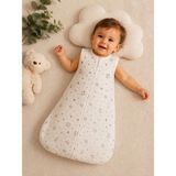 Begi 1.5 Tog Elyaflı Torba Geniş Askılı Çıtçıtlı Uyku Tulumu % 100 Pamuk - Çok Renkli - 6 - 12 Ay