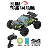 Begin Power 50 Km Hız Yapan Elektrikli Araba Uzaktan Kumandalı 4X4 Arazi Aracı Off-road Araba